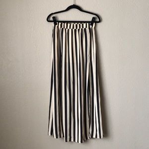 BP Collection Striped Maxi Skirt